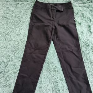 White House Black Market- Perfect Fit Black Trousers- Size: 00